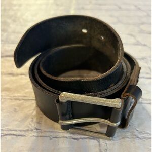 TIMBERLAND BLACK LEATHER MENS CHUCKY BELT SIZE 40
